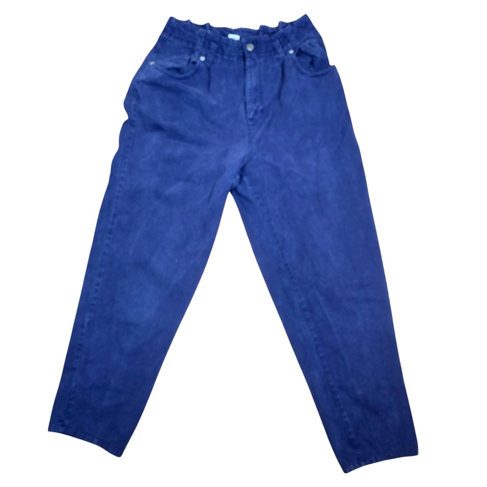 Vintage Gitano Purple High Waisted Mom Jeans Size 13/14 Cotton Made in Turkey